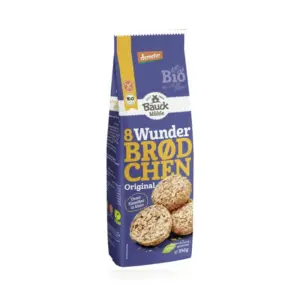 Bauckhof bio gluténmentes csodazsemle