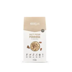 Hester's Life salty pecan porridge pack