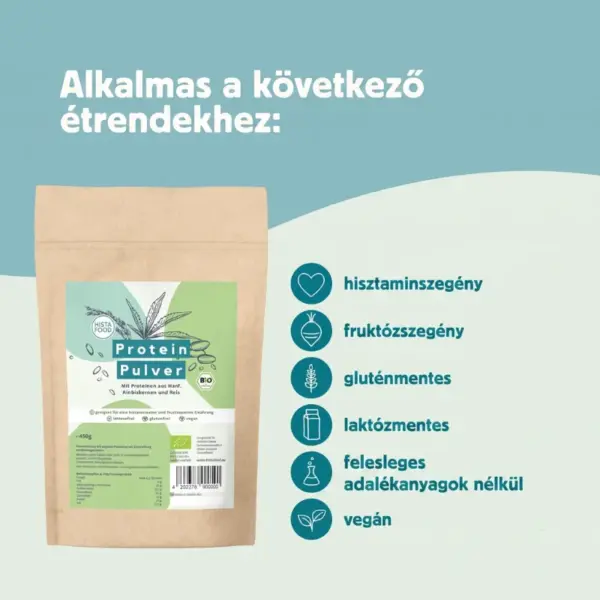 Histafood bio fehérjepor 450g (2) Histafood bio fehérjepor 450g (2)