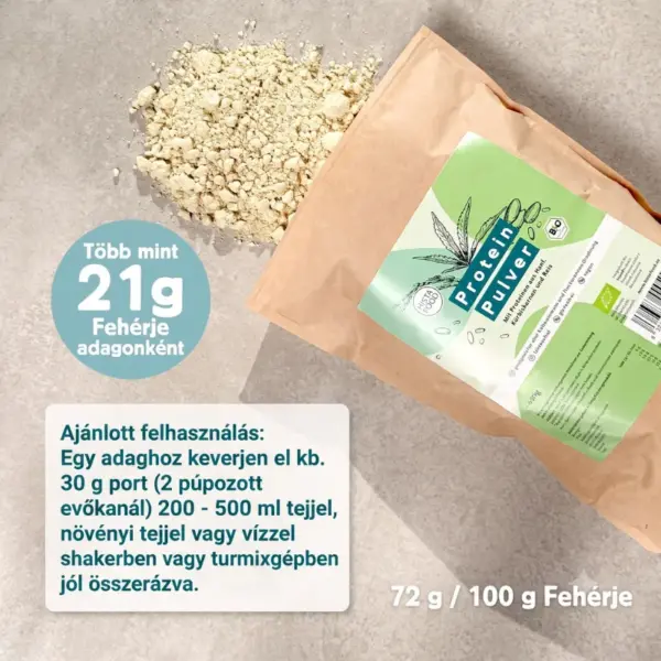 Histafood bio fehérjepor 450g (4) Histafood bio fehérjepor 450g (4)