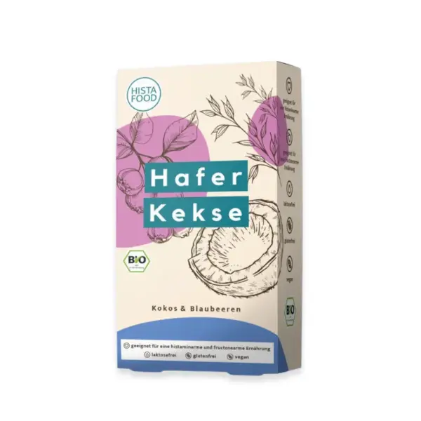 Histafood bio zabkeksz kókuszos- áfonyás Histafood bio zabkeksz kókuszos- áfonyás