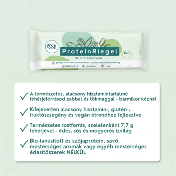 Histafood proteinszelet (4) Histafood proteinszelet jellemzők