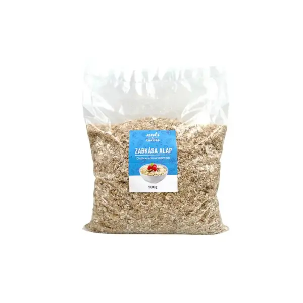 Nuts&berries Zabkása alap gluténmentes, teljes kiőrlésű - 500g