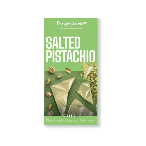 Benjamissimo bio csokoládé sós-pisztácia 60g