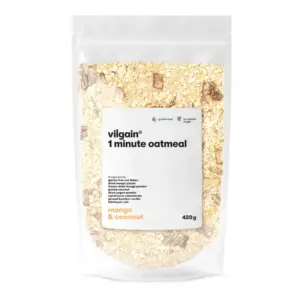 Vilgain egyperces zabkása mangó-kókusz 420g