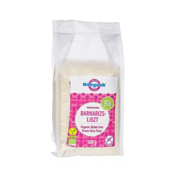 Biorganik bio Gluténmentes barnarizs-liszt 500g Biorganik bio Gluténmentes barnarizs-liszt 500g