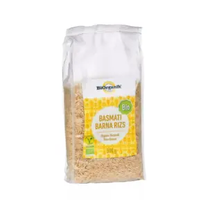 Biorganik bio basmati barna rizs 500g