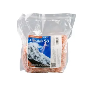 Nature Cookta Himalája só Sötét Rózsaszín durva szemcsés 1kg