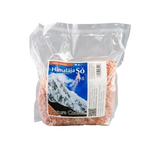 Nature Cookta Himalája só Sötét Rózsaszín durva szemcsés 1kg Nature Cookta Himalája só Sötét Rózsaszín durva szemcsés 1kg