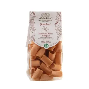 Pasta Natura Lencse-rizs tészta Paccheri bio 250g