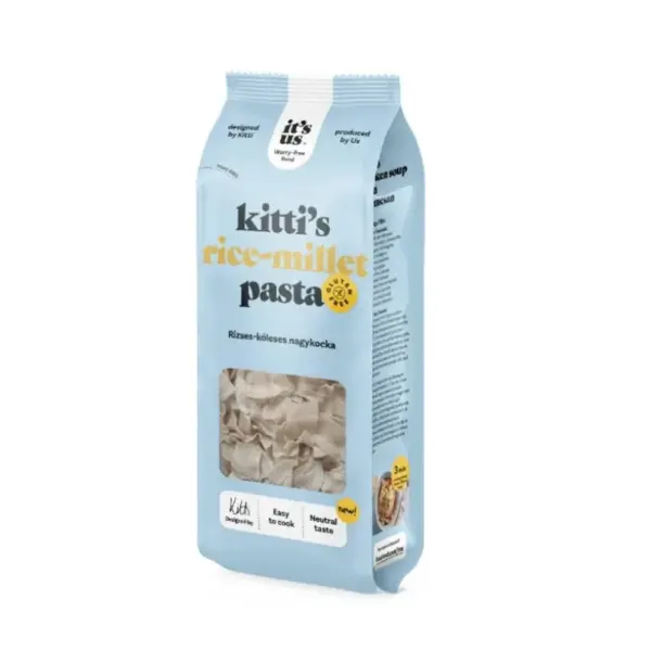 it's us Kitti's rizses-köles tészta nagykocka 200g it's us Kitti's rizses-köles tészta nagykocka 200g
