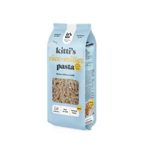it's us Kitti's rizses-köleses tészta fusilli 200g it's us Kitti's rizses-köleses tészta fusilli 200g