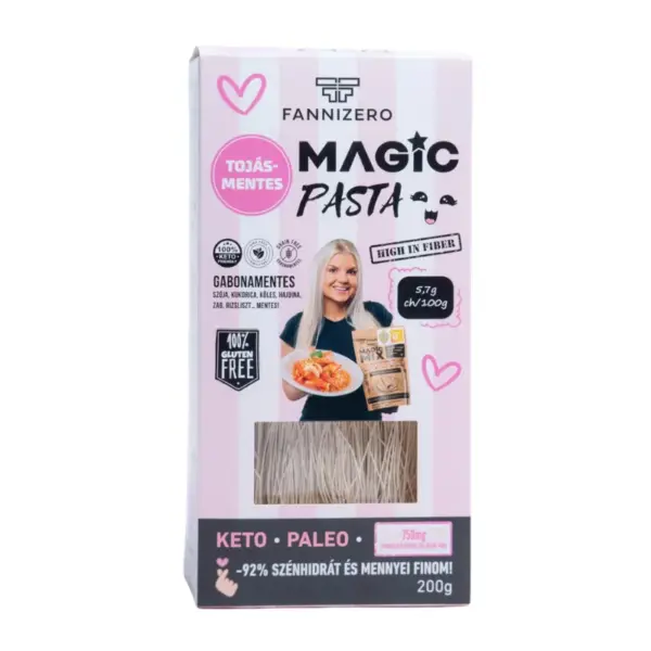 Fannizero Magic Pasta tojásmentes cérnametélt 200g Fannizero Magic Pasta tojásmentes cérnametélt 200g