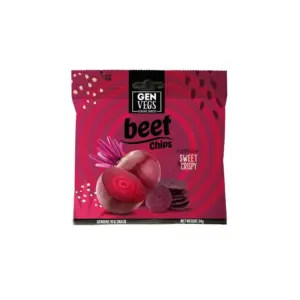 Genuine Snacks cékla chips 34g