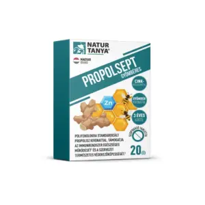 Natur Tanya Propolsept propolisz gyömbér szopogatótabletta