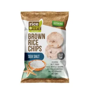 Rice Up Tengeri sós barna rizs chips 60g