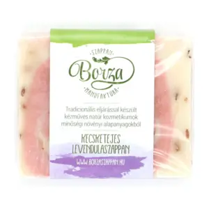 Borza kecsketejes levendula szappan 100g